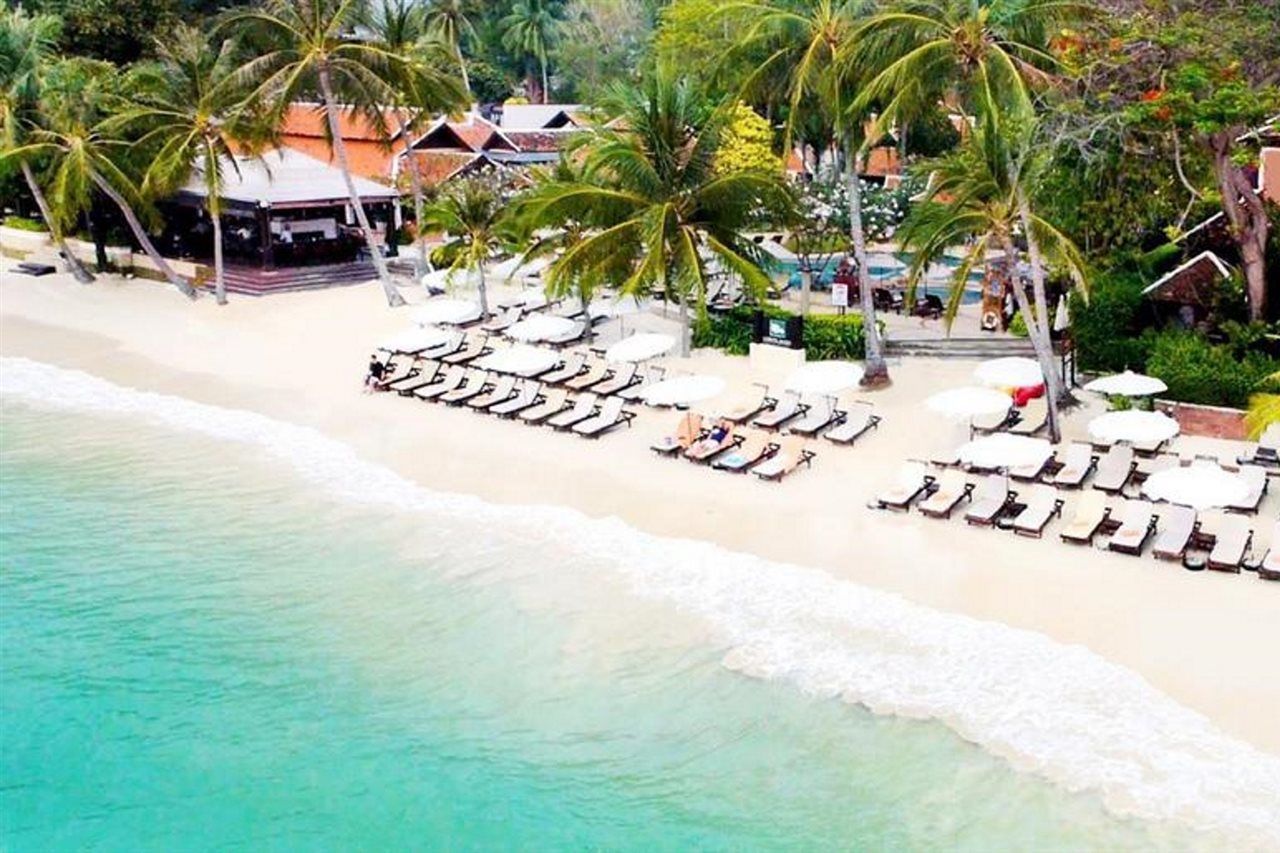 Chaweng Regent Beach Resort Extérieur photo Beach at the resort